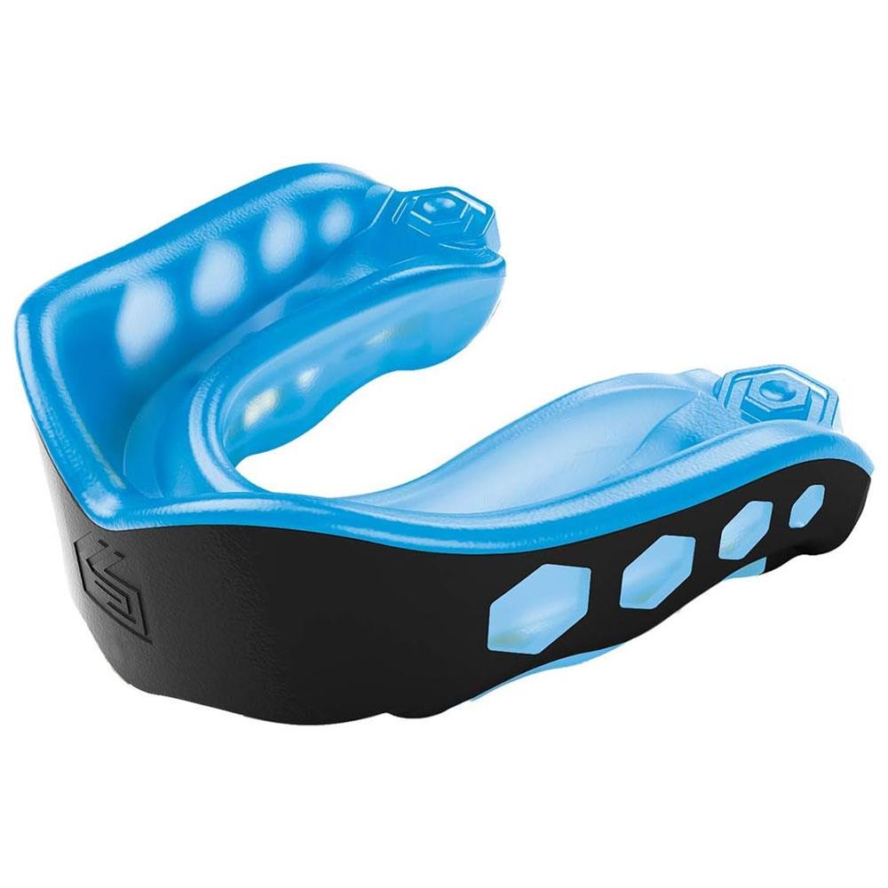Shock Doctor Mouthguard Gel Max Youths Size - Black/Blue