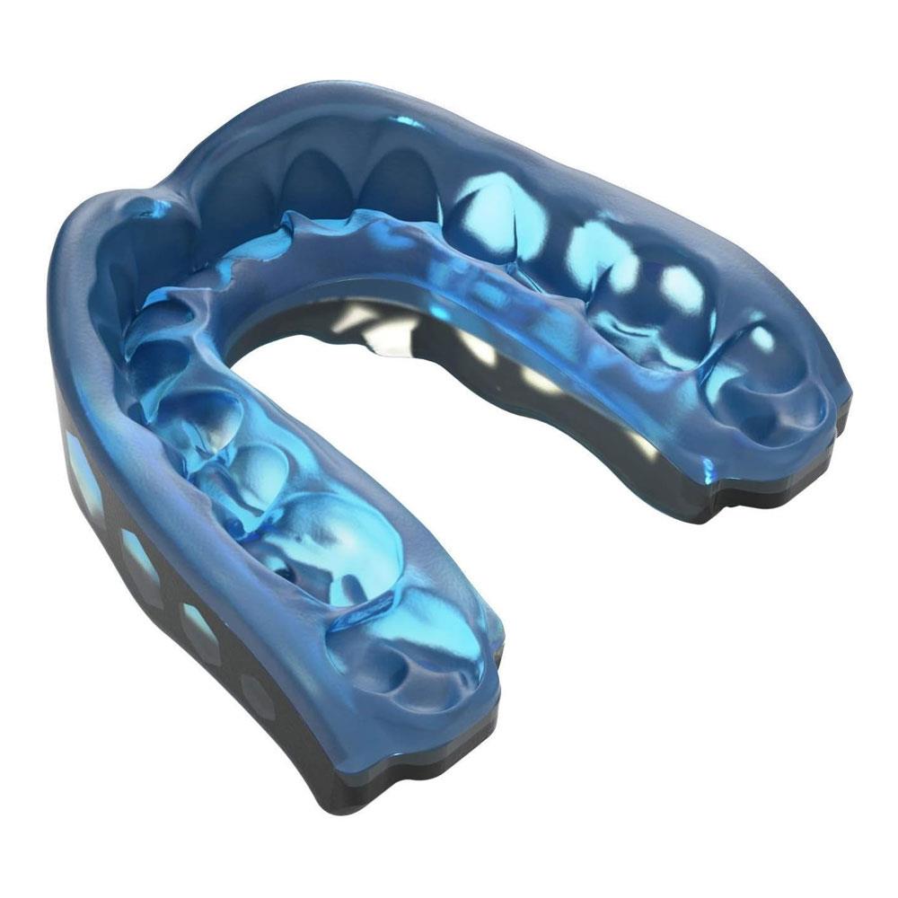 Shock Doctor Mouthguard Gel Max Youths Size - Black/Blue