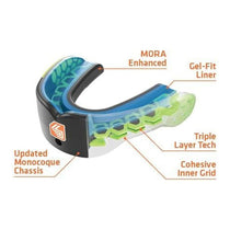 Shock Doctor Mouthguard Gel Max Youths Size - Black/Blue