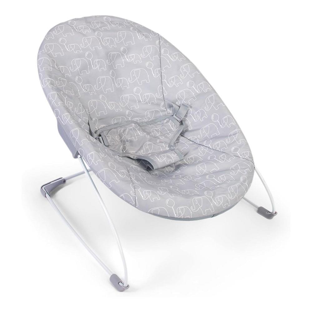 Red Kite Bambino Bouncer Bounce Chair Elephant Pattern - Grey Secondary image
