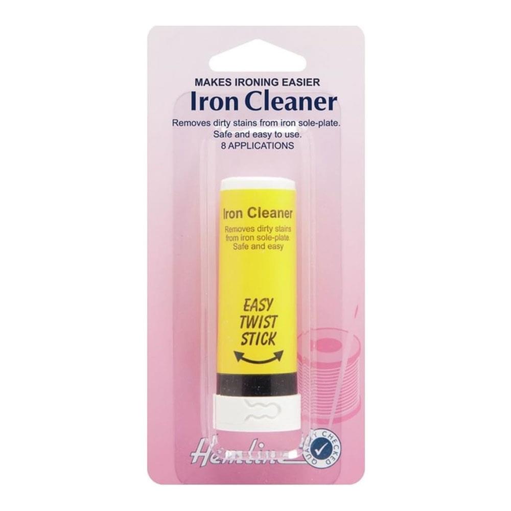 Hemline Iron Cleaner Stain 8 Applications Remover For Iron Sole Plates 80g