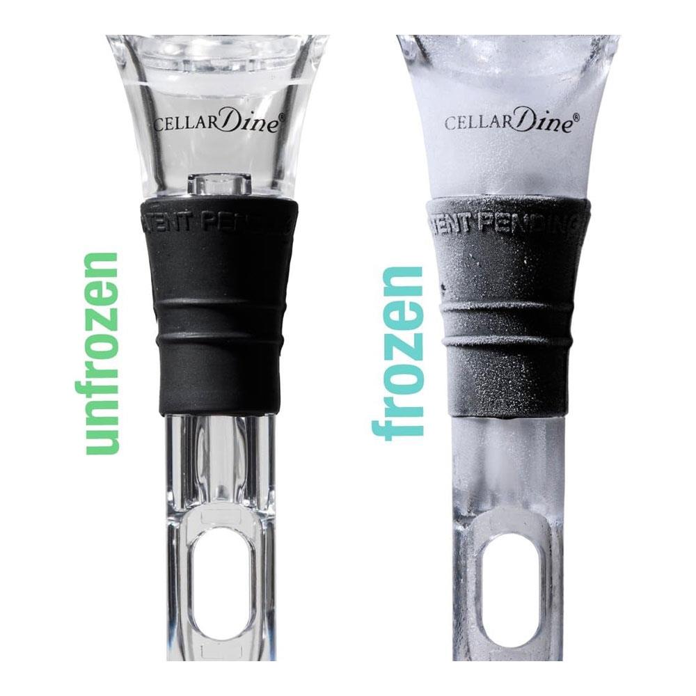 CellarDine Chillcore Wine Chiller 3 In 1 System Stainless Steel - Clear