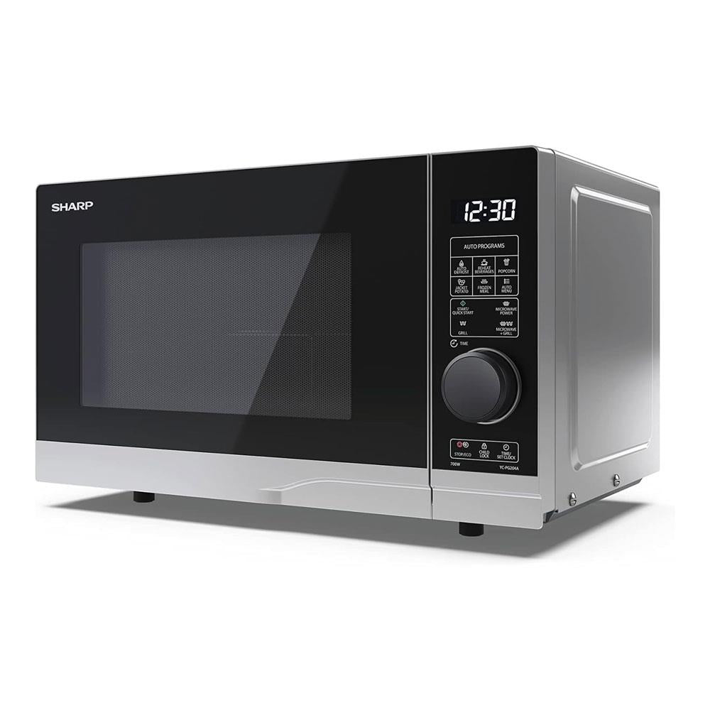 Sharp Combination Digital Microwave Oven 700W 20 Litres With 900W Grill - Silver