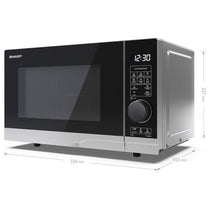 Sharp Combination Digital Microwave Oven 700W 20 Litres With 900W Grill - Silver