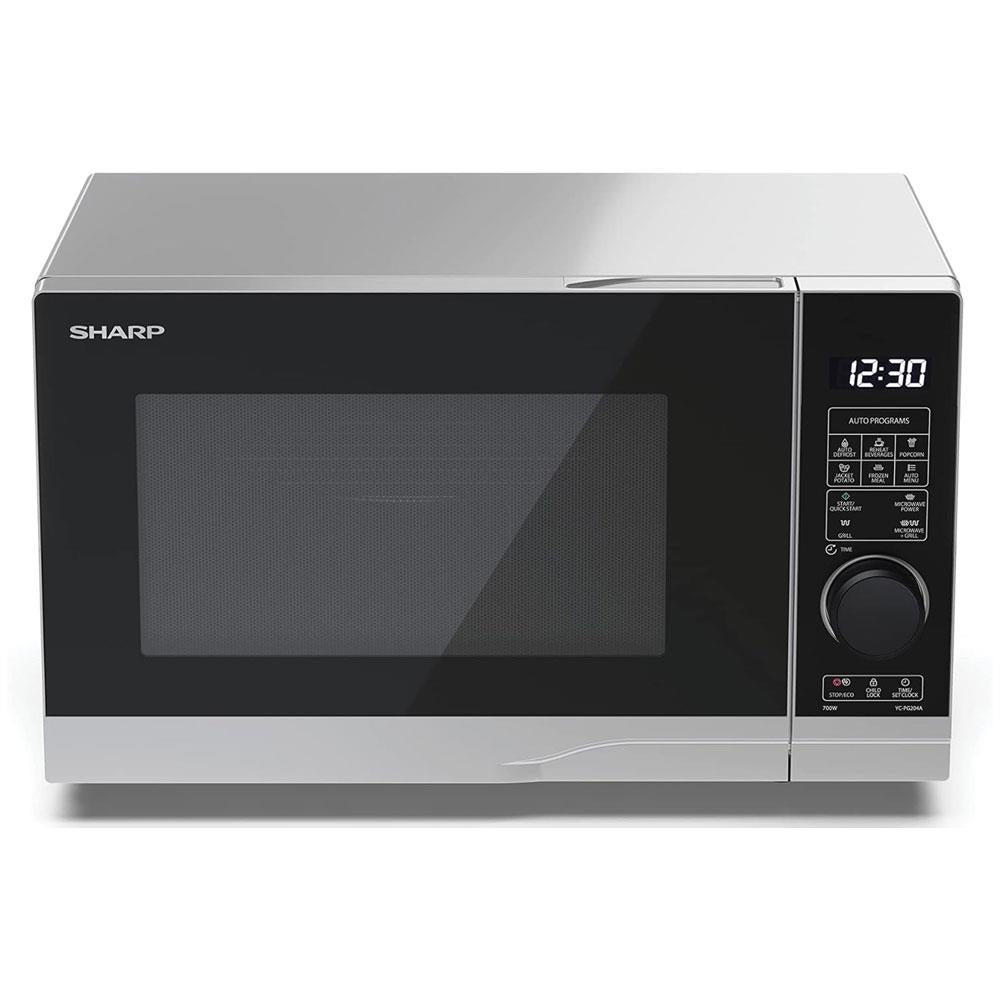 Sharp Combination Digital Microwave Oven 700W 20 Litres With 900W Grill - Silver