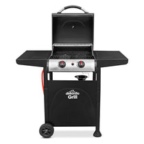 Sealey Dellonda 2 Burner Gas BBQ Grill With Piezo Ignition & Thermometer - Black
