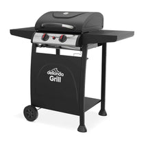 Sealey Dellonda 2 Burner Gas BBQ Grill With Piezo Ignition & Thermometer - Black