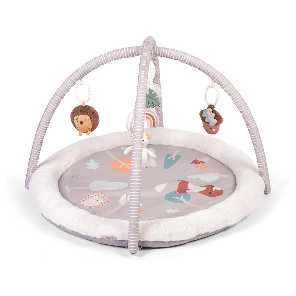 Red Kite Play Gym Padded Play Gym With Hanging Toys & Tummy Time Mirror - Woodland Walks Secondary image