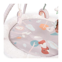 Red Kite Play Gym Padded Play Gym With Hanging Toys & Tummy Time Mirror - Woodland Walks