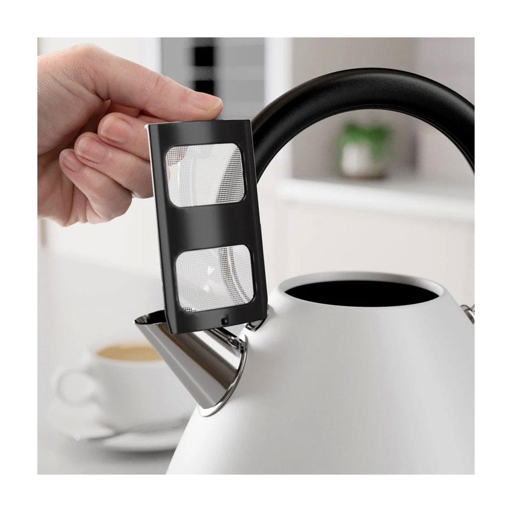 Morphy Richards Venture Pyramid Kettle 3000W 1.5 Litres - White