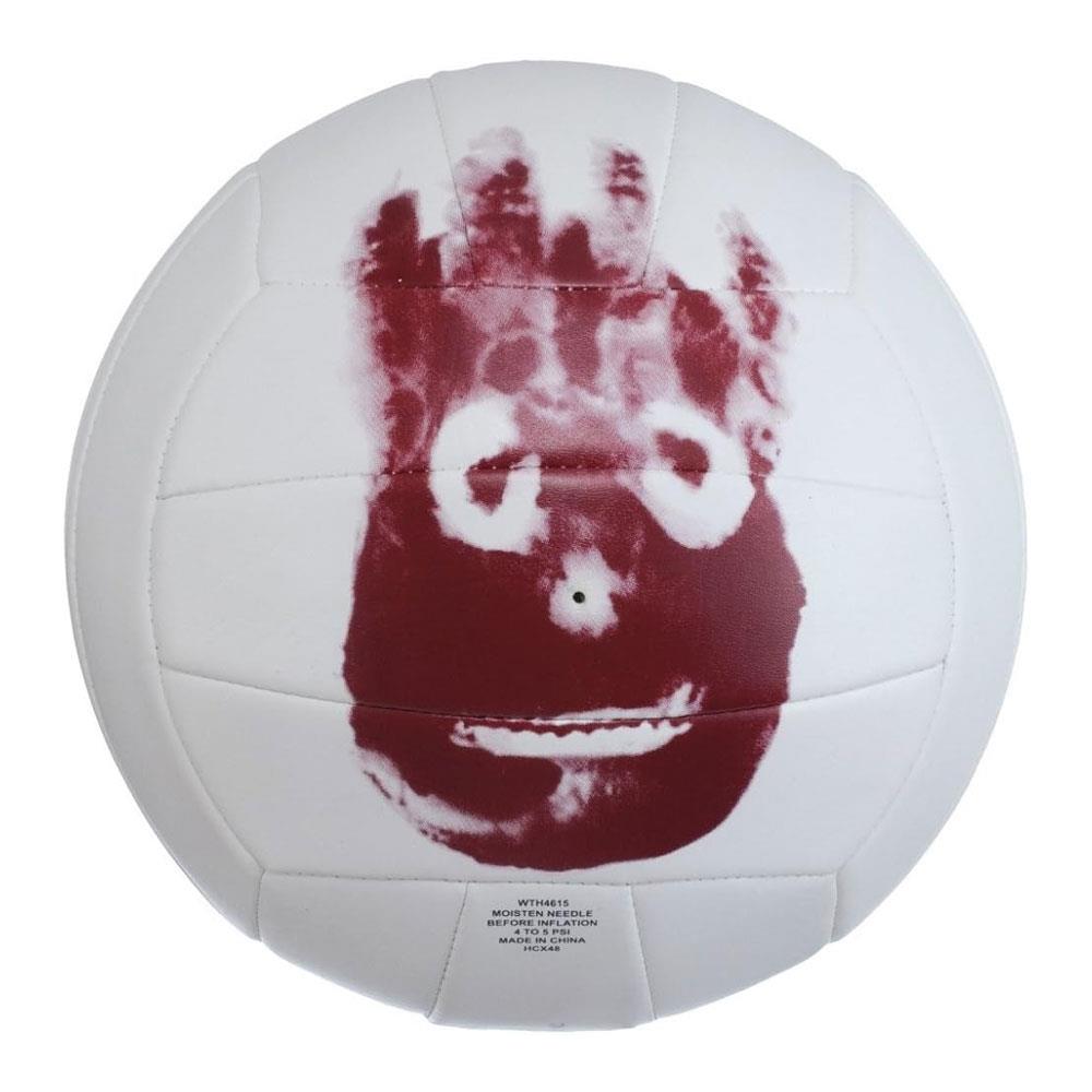 Wilson Mr Wilson Cast Away Volleyball Ball Size Official - White/Red Main image