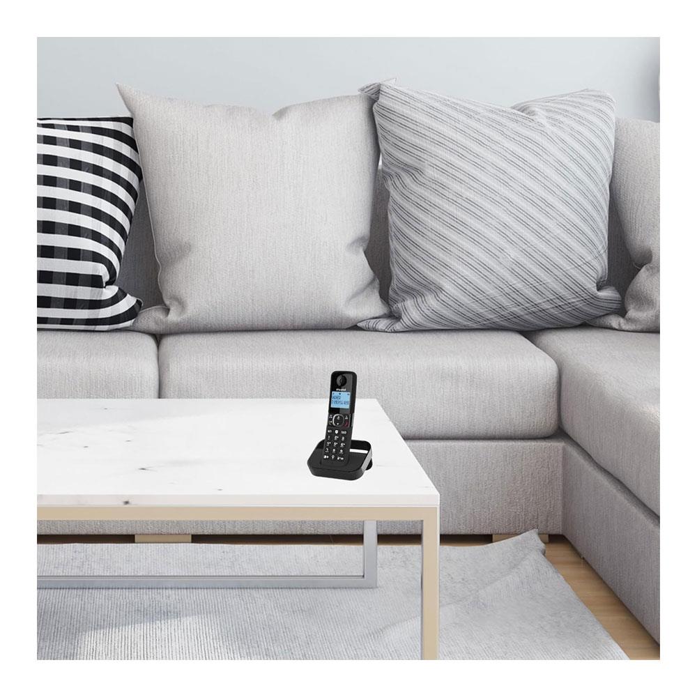 Alcatel F860 Single Cordless Phone - Black
