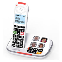 Swissvoice 2355 Single Cordless Big Button Phone - White