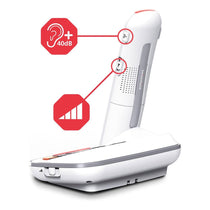 Swissvoice 2355 Single Cordless Big Button Phone - White