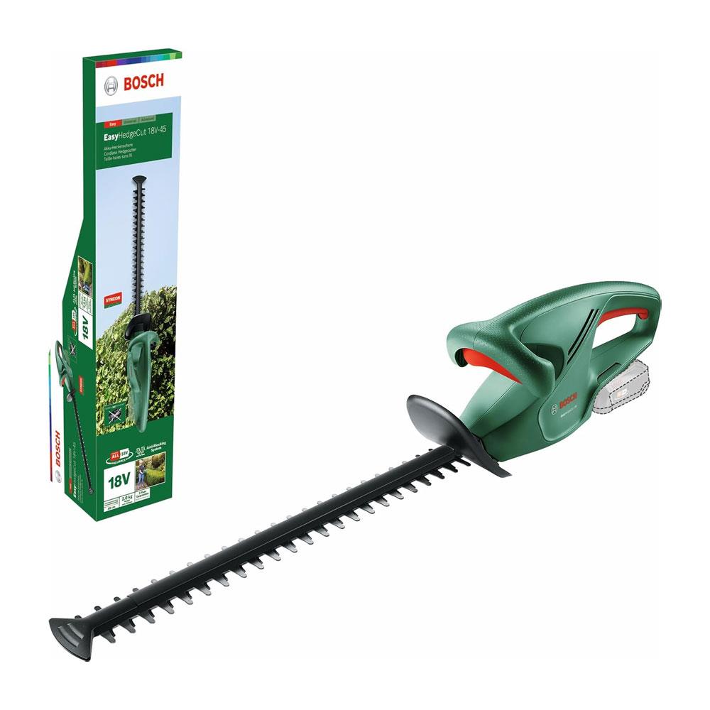Bosch EasyHedgeCut 18-45 Cordless Hedgecutter Body Only - Classic Green Main image