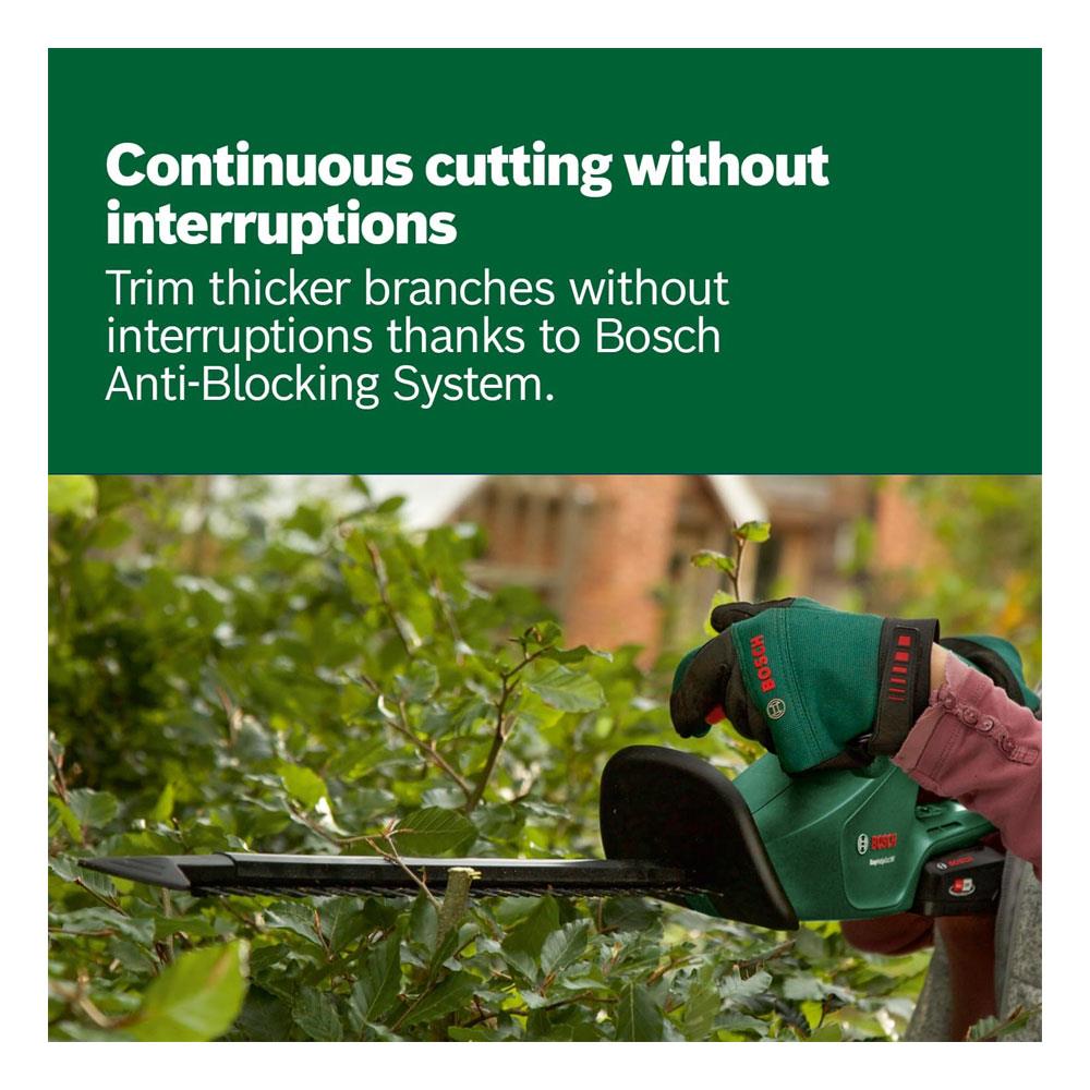 Bosch EasyHedgeCut 18-45 Cordless Hedgecutter Body Only - Classic Green