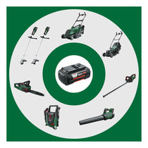 Bosch Advanced Rotak 36V-44-750 Cordless Lawnmower Body Only - Green