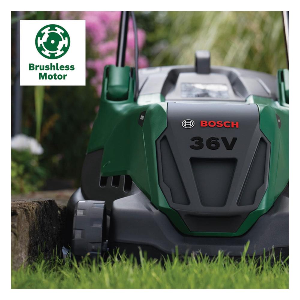 Bosch Advanced Rotak 36V-44-750 Cordless Lawnmower Body Only - Green