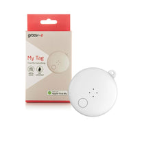 Groov-e My Tag Smart Bluetooth Tracker Single Pack - White