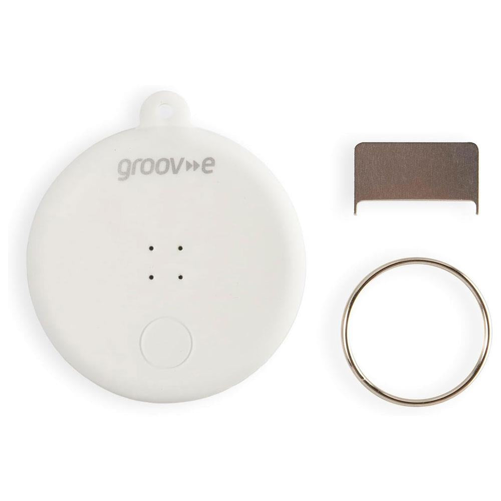 Groov-e My Tag Smart Bluetooth Tracker Single Pack - White