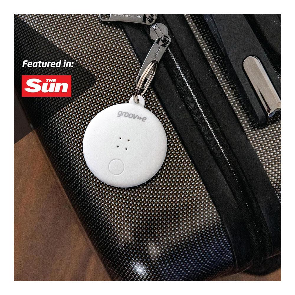 Groov-e My Tag Smart Bluetooth Tracker Single Pack - White