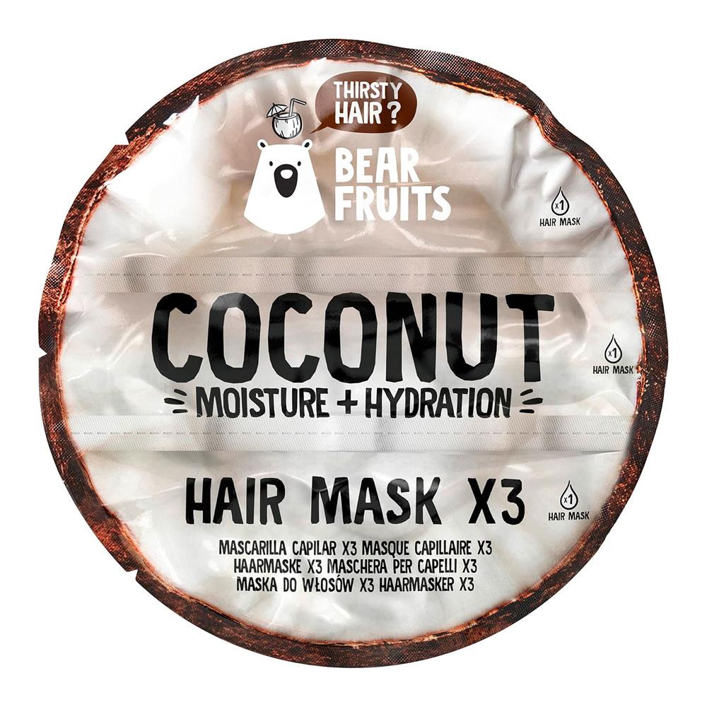 Bear Fruits Coconut Moisture + Hydration Hair Mask Refill 59g