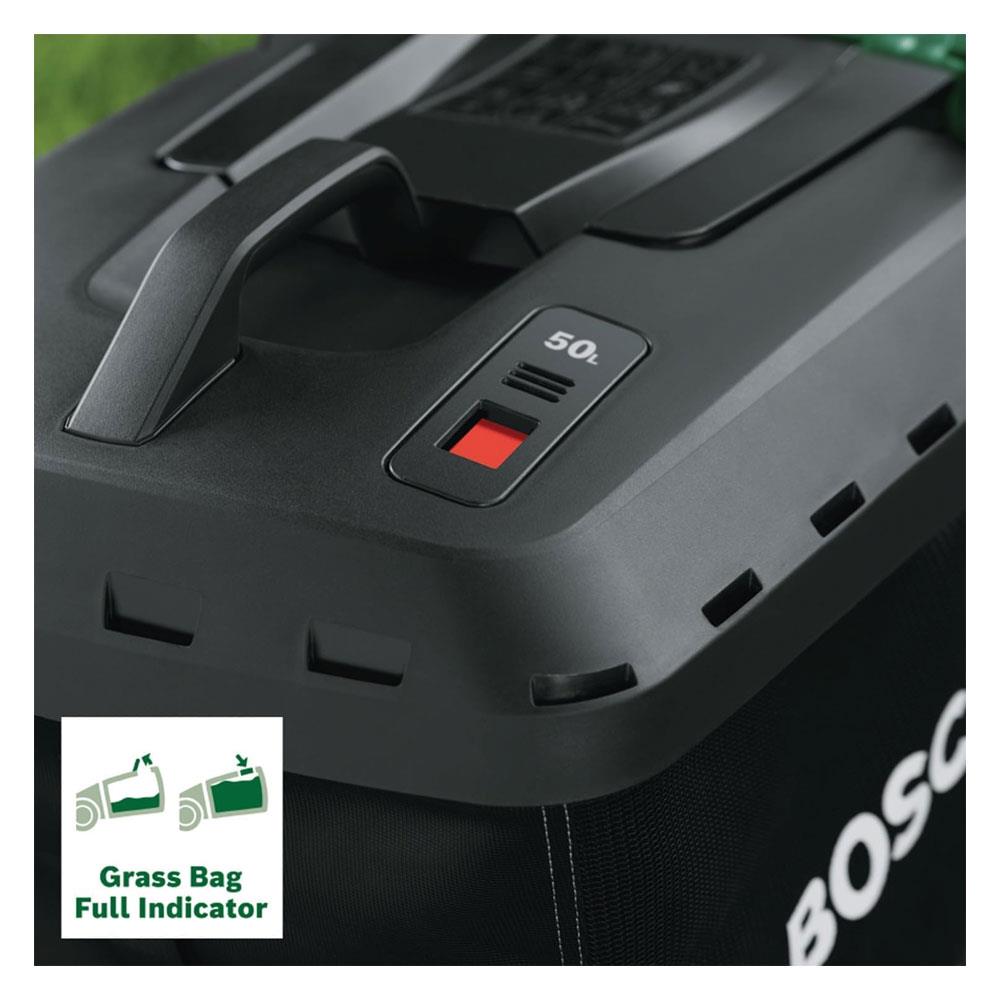 Bosch Advanced Rotak 40-650 Corded Rotary Lawnmower 1700W - Green