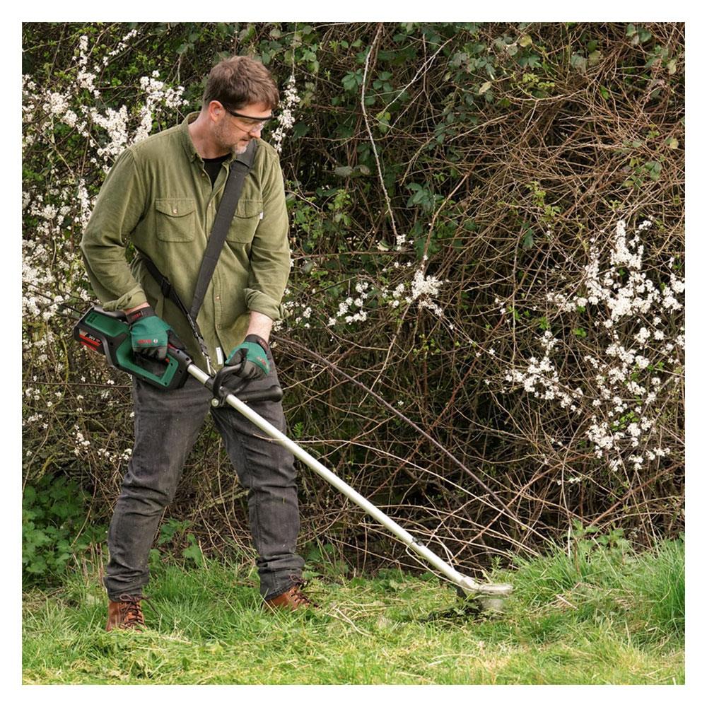 Bosch AdvancedBrushCut 36V-23-750 Cordless Brushcutter Body Only - Classic Green