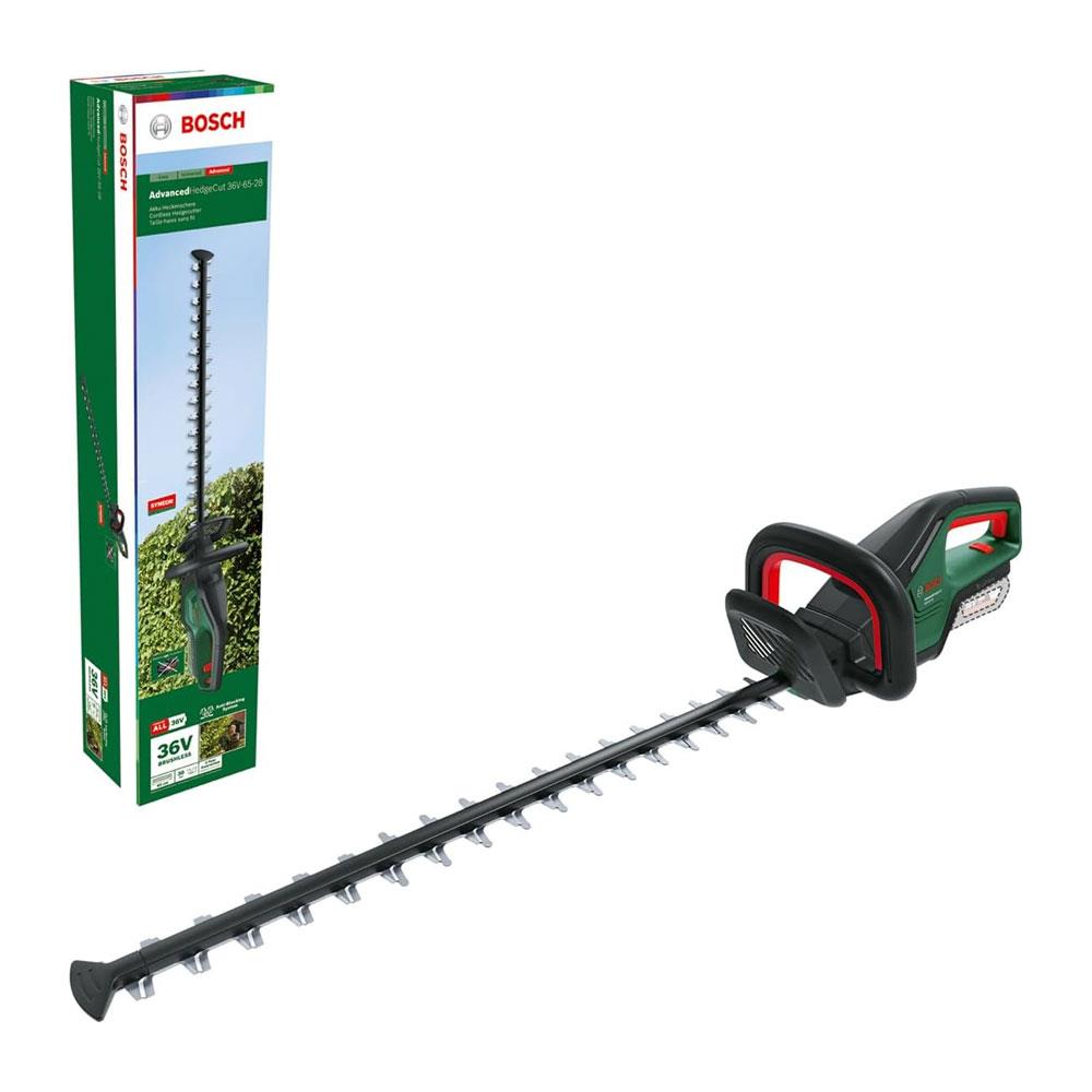 Bosch AdvancedHedgeCut 36V-65-28 Cordless Hedgecutter Body Only - Classic Green Main image