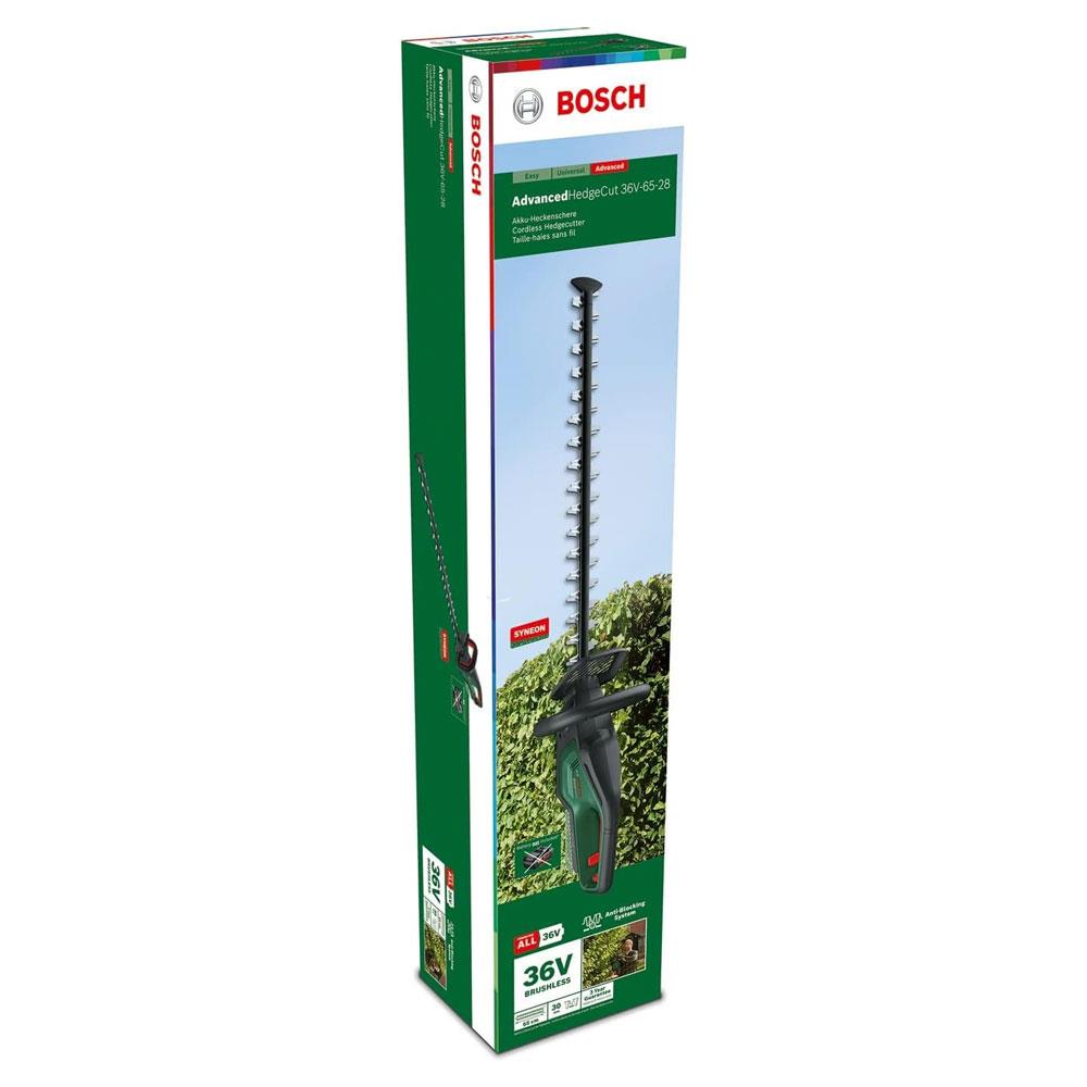 Bosch AdvancedHedgeCut 36V-65-28 Cordless Hedgecutter Body Only - Classic Green