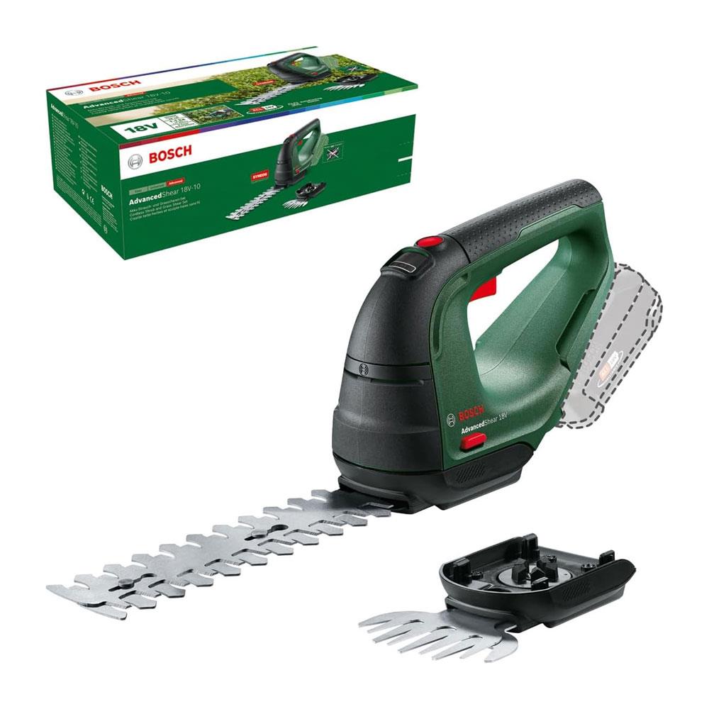 Bosch AdvancedShear 18V-10 Cordless Grass Shear Body Only - Classic Green