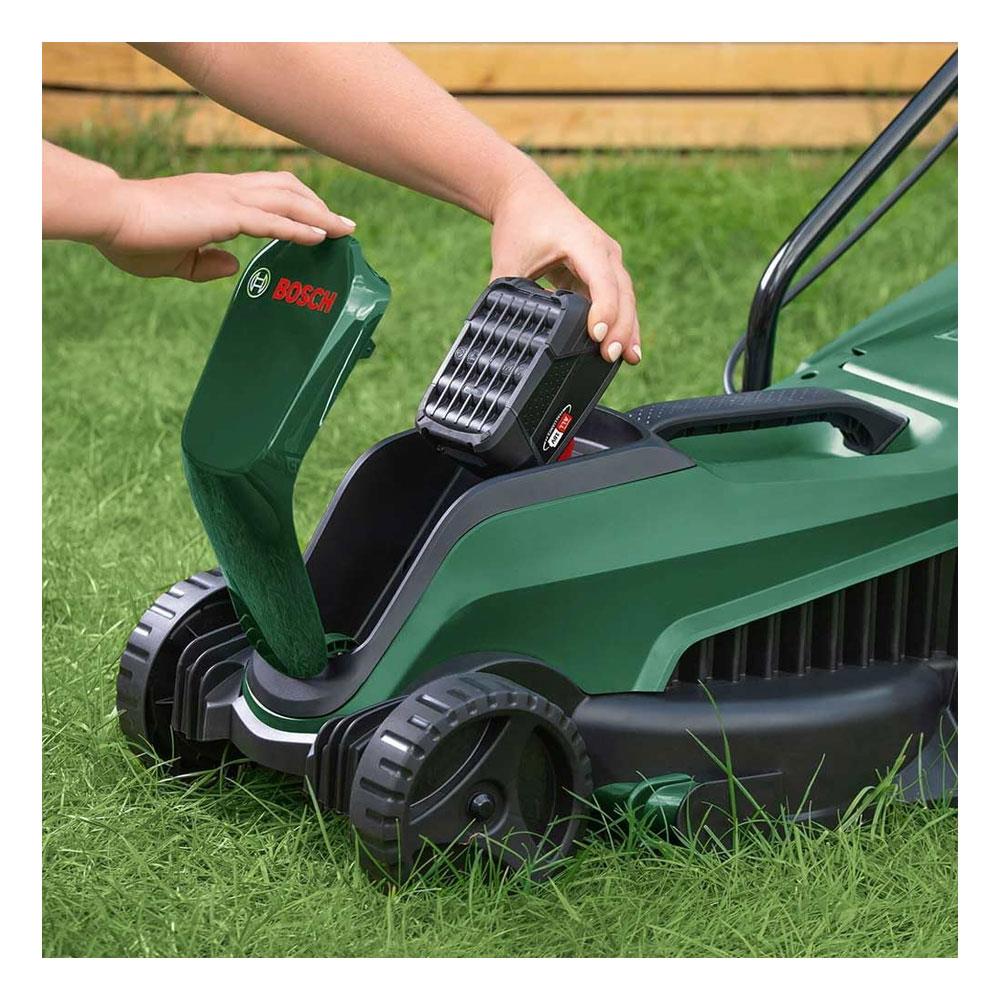 Bosch EasyMower 18V-32-200 + EasyGrasscut 18V-26 Cordless Lawn Mowers & Grass Trimmer - Green Secondary image