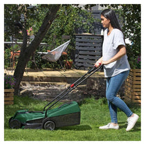 Bosch EasyMower 18V-32-200 + EasyGrasscut 18V-26 Cordless Lawn Mowers & Grass Trimmer - Green