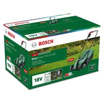 Bosch EasyMower 18V-32-200 Cordless Lawnmower 1 x 4.0 Ah Battery 4 Ah Charger - Green