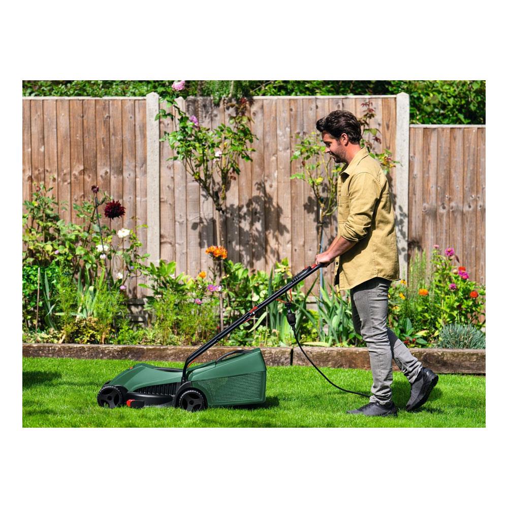Bosch EasyRotak 32-225 Corded Lawnmower 1200W 31 Litre Grass Box - Green