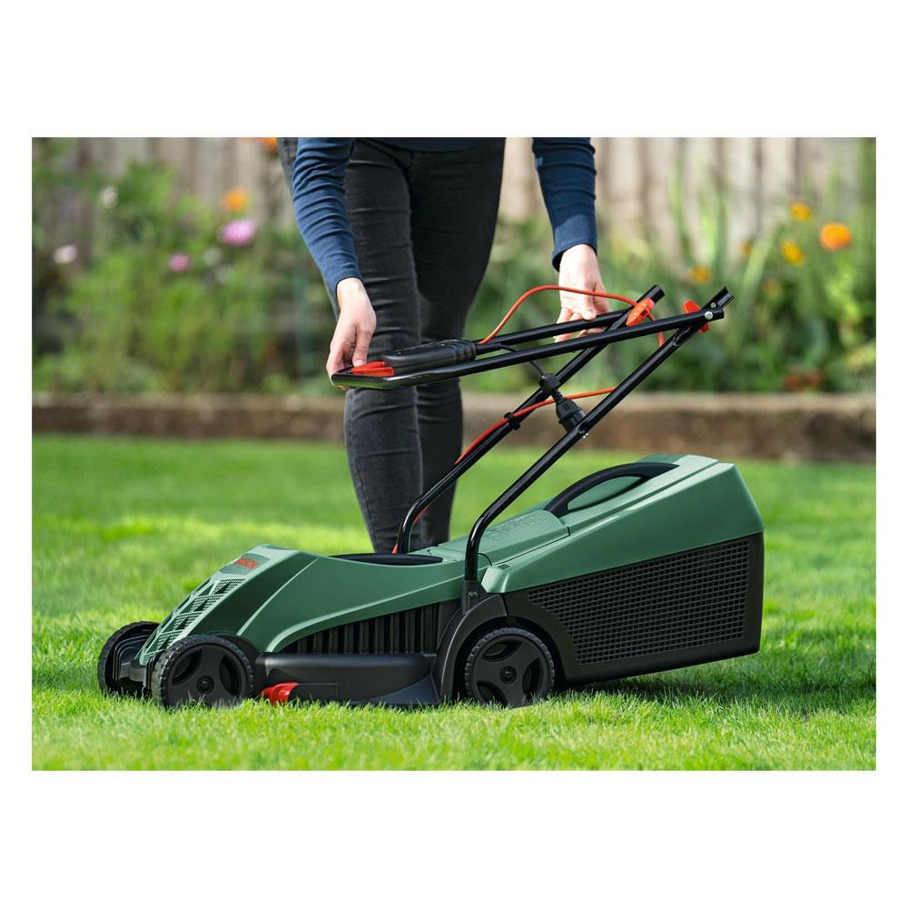 Bosch EasyRotak 32-225 Corded Lawnmower 1200W 31 Litre Grass Box - Green