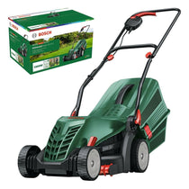 Bosch Universal Rotak 34-410 Corded Lawnmower 1300W 40 Litre Grass Box - Green