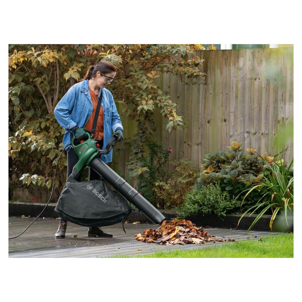 Bosch UniversalGardenTidy 3000 Corded Blowers Vacuum 3000W - Classic Green Secondary image