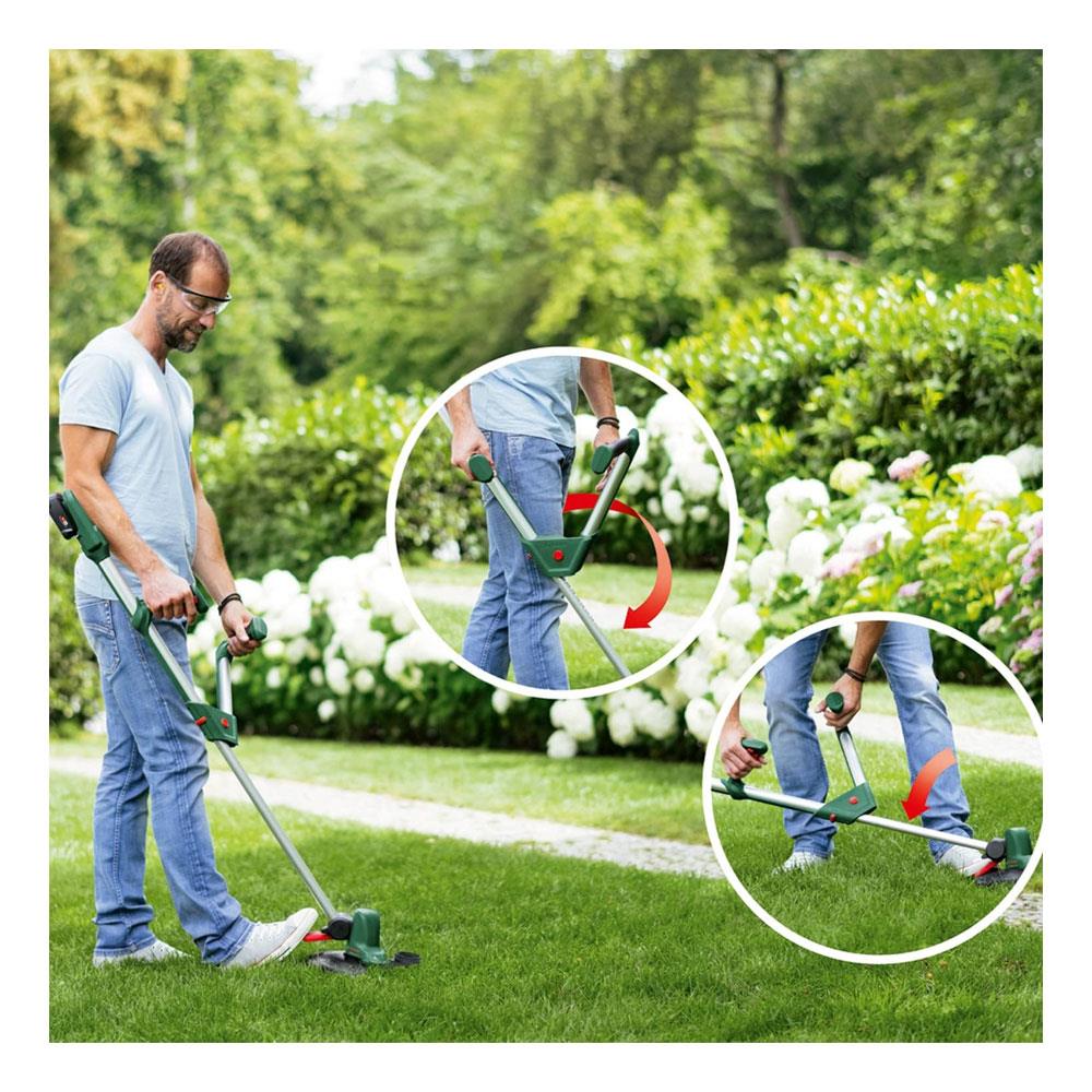 Bosch UniversalGrassCut 18V-26 Cordless Grass Trimmer With Battery & Charger - Classic Green Secondary image