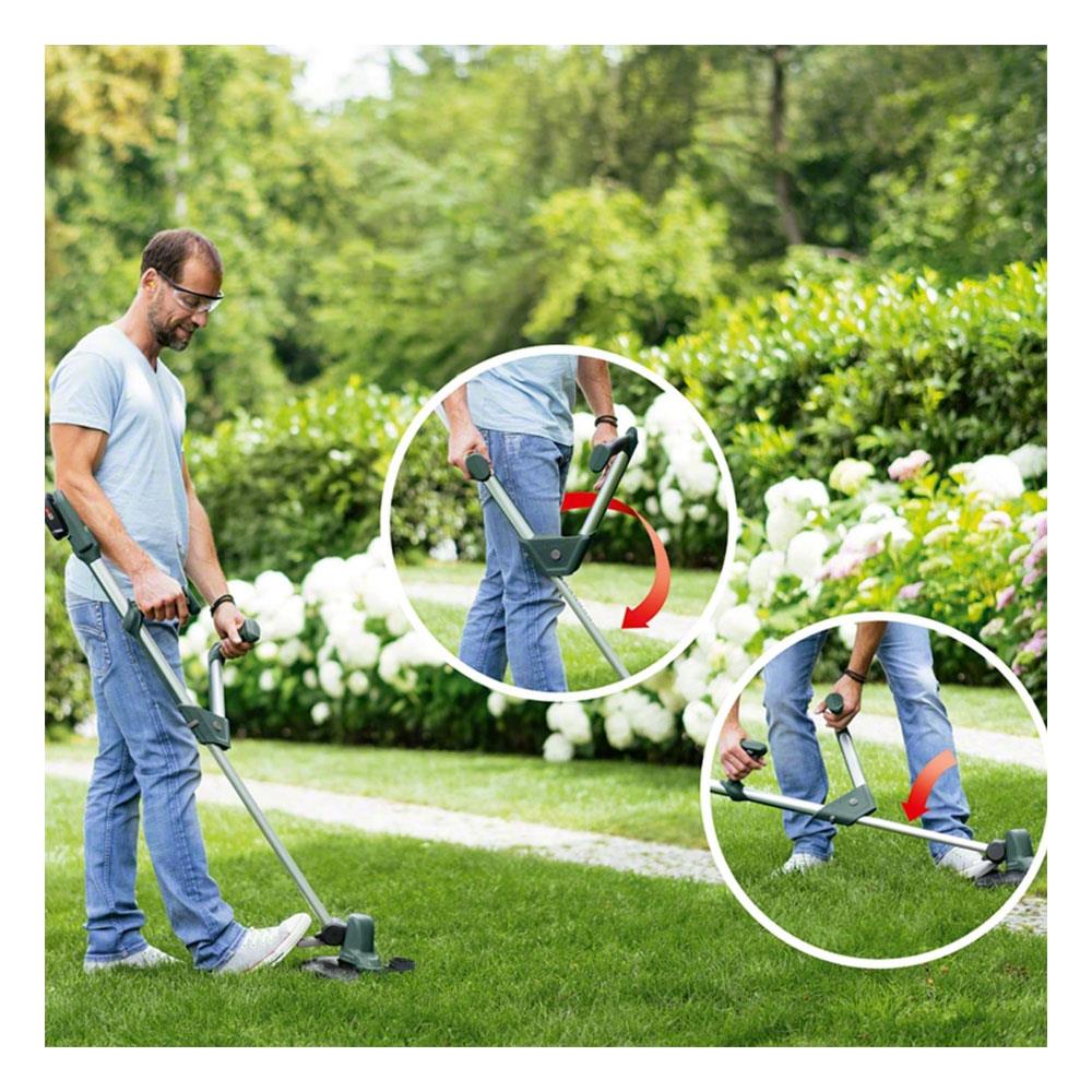 Bosch UniversalGrassCut 18V-260 Cordless Grass Trimmer With Battery & Charger - Classic Green Secondary image