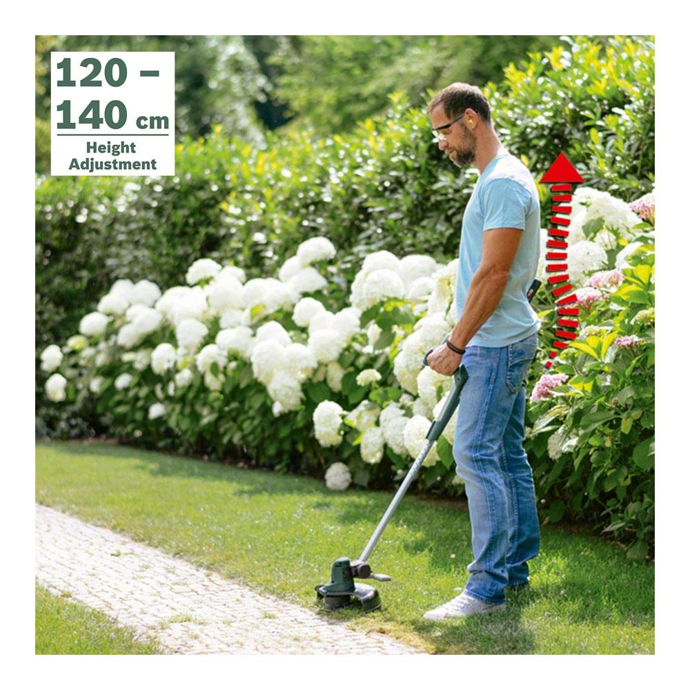 Bosch UniversalGrassCut 18V-260 Cordless Grass Trimmer With Battery & Charger - Classic Green