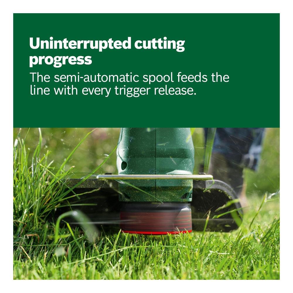 Bosch UniversalGrassCut 18V-26-500 Cordless Grass Trimmer With Battery & Charger - Classic Green