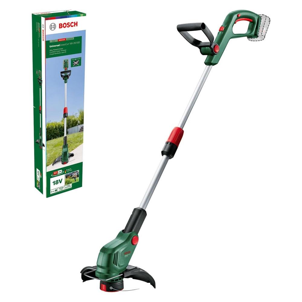Bosch UniversalGrassCut 18V-26-500 Cordless Grass Trimmer Body Only - Classic Green Main image