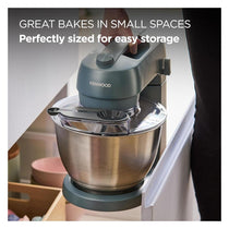 Kenwood Go Stand Mixer 6 Speed 3 Adjustable Tools 800W 4 Litres Bowl - Storm Blue