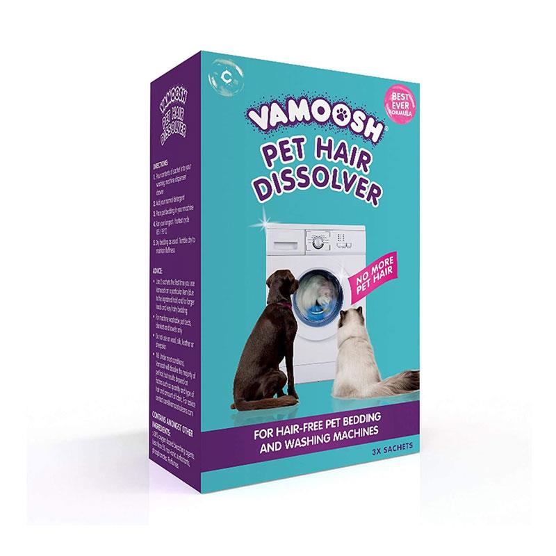 Vamoosh Pet Hair Dissolver Sachet 1 x 100g Removes Pet Hair From Bedding & Washing Machines