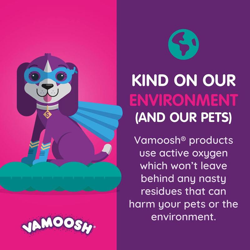 Vamoosh Pet Hair Dissolver Sachet 1 x 100g Removes Pet Hair From Bedding & Washing Machines