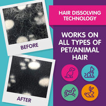 Vamoosh Pet Hair Dissolver Sachet 1 x 100g Removes Pet Hair From Bedding & Washing Machines