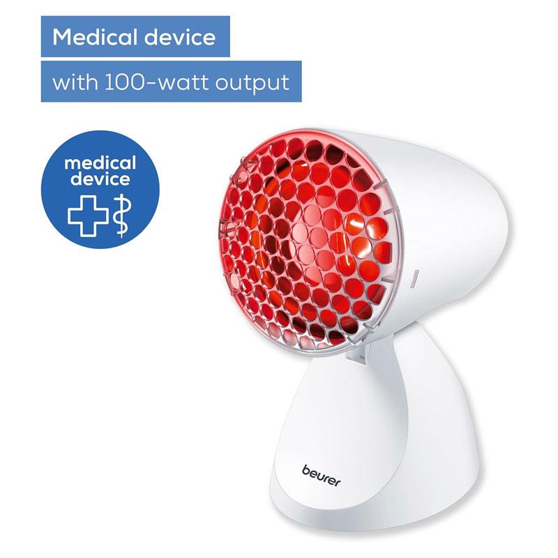 Beurer 5 Settings Compact Infrared Adjustable Inclination Lamp Secondary image