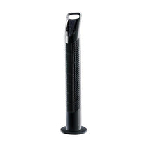 Draper Tower Fan Quiet Cooling 3 Speeds Timer & Oscillation Remote Control 775mm 40W 230V - Black