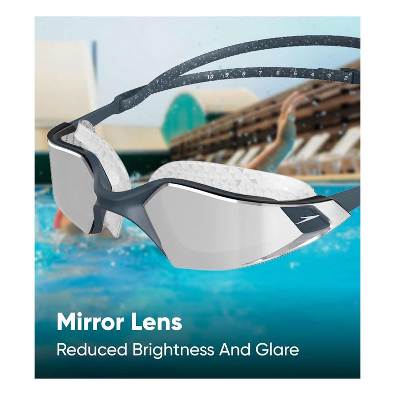 Speedo Aquapulse Pro Mirror Goggles - Grey/Silver